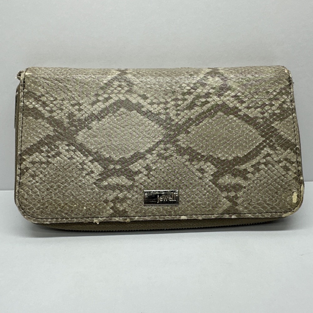 Thirty-One‎ Jewell Zip Around Wallet Pebbled Faux All About Benjamins